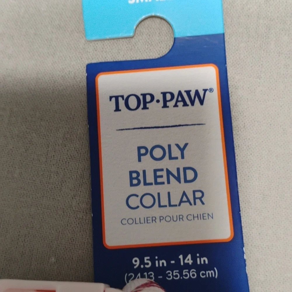 New! Top Paw Pink and Burgundy Pink With Glitter Bow Tie Collar Size Small